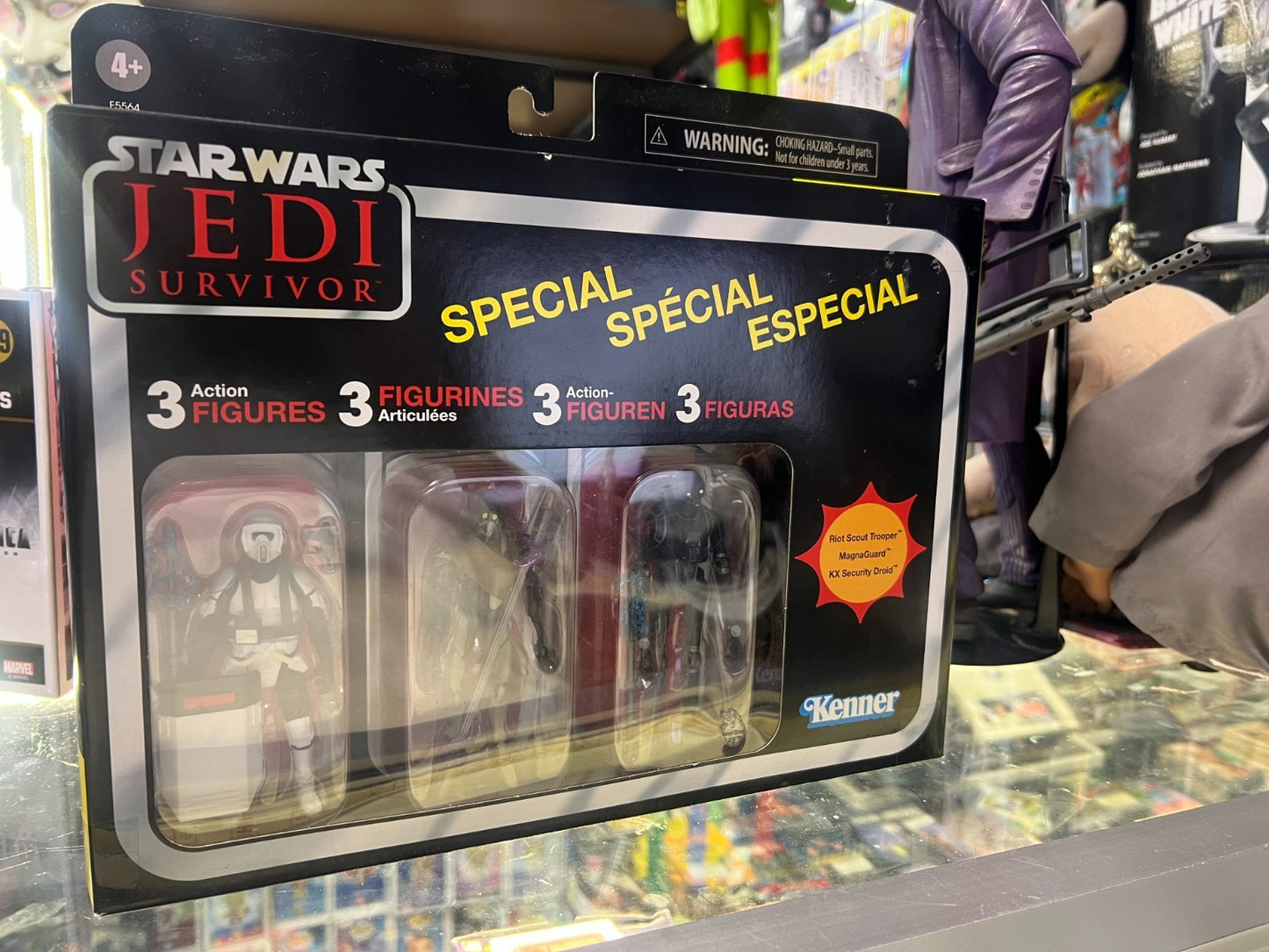 Star Wars Jedi Survivor - The Vintage Collection - Kenner - 3 Action Figure Pack