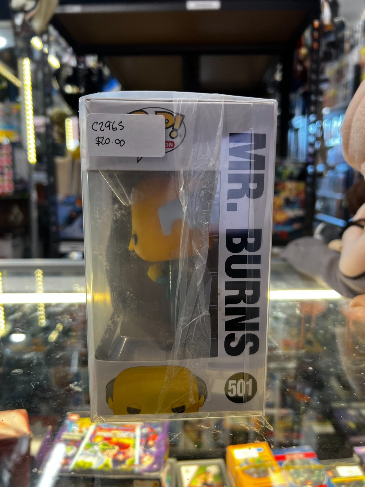 The Simpsons Funko Pop Vinyl Figure - Mr Burns # 501+protector