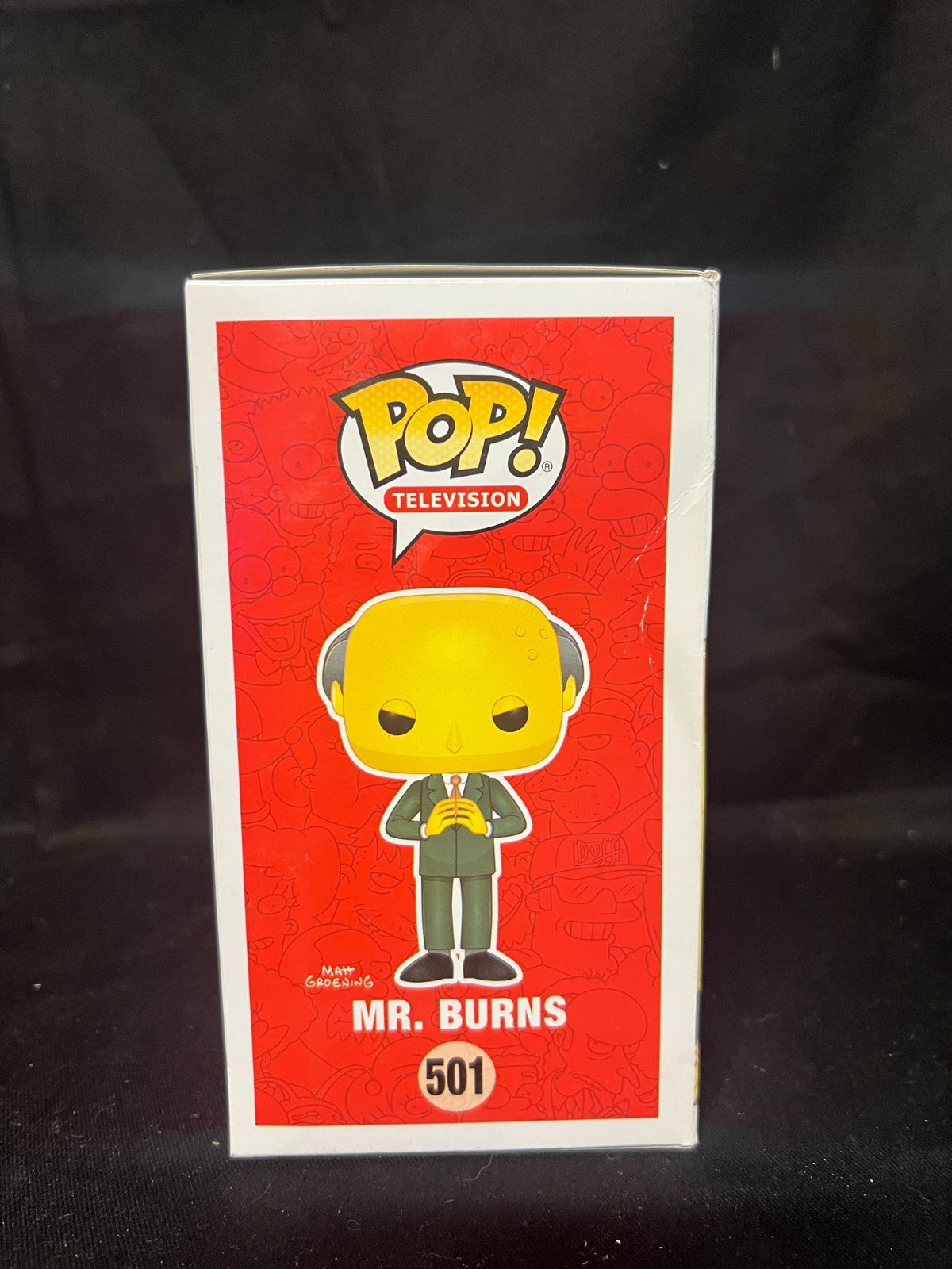 Mr Burns Pop 501 - The Simpsons Funko Pop! 2019 - Vaulted