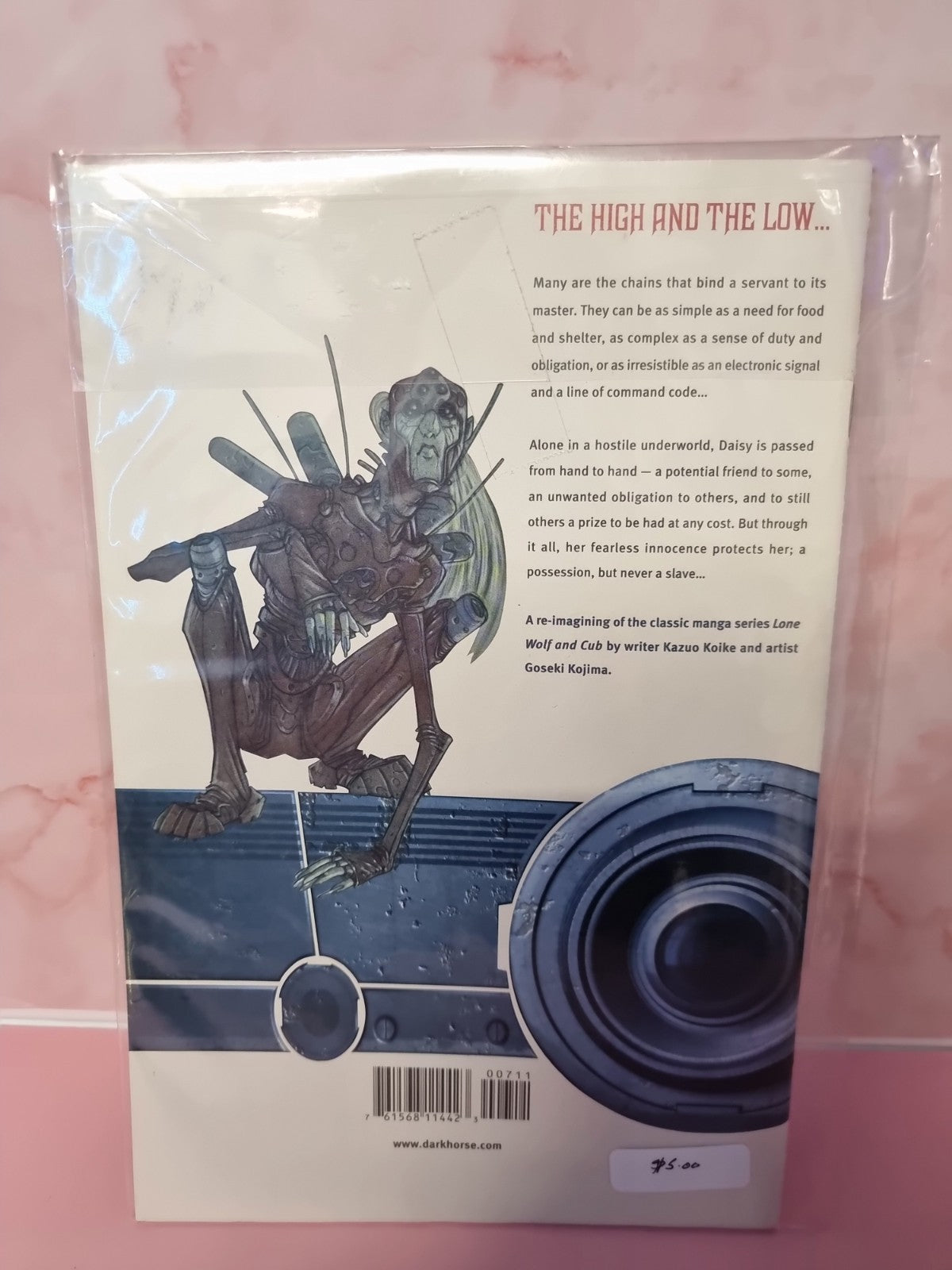 LONE WOLF 2100 #7 VOL. 1 8.0 DARK HORSE COMIC BOOK H30-210