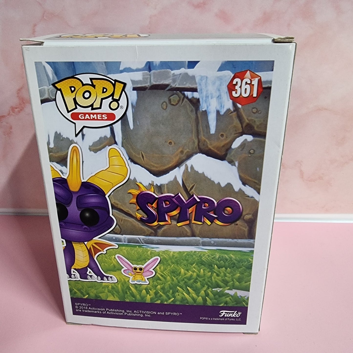 Spyro and Sparx #361 Pop Vinyl Figure