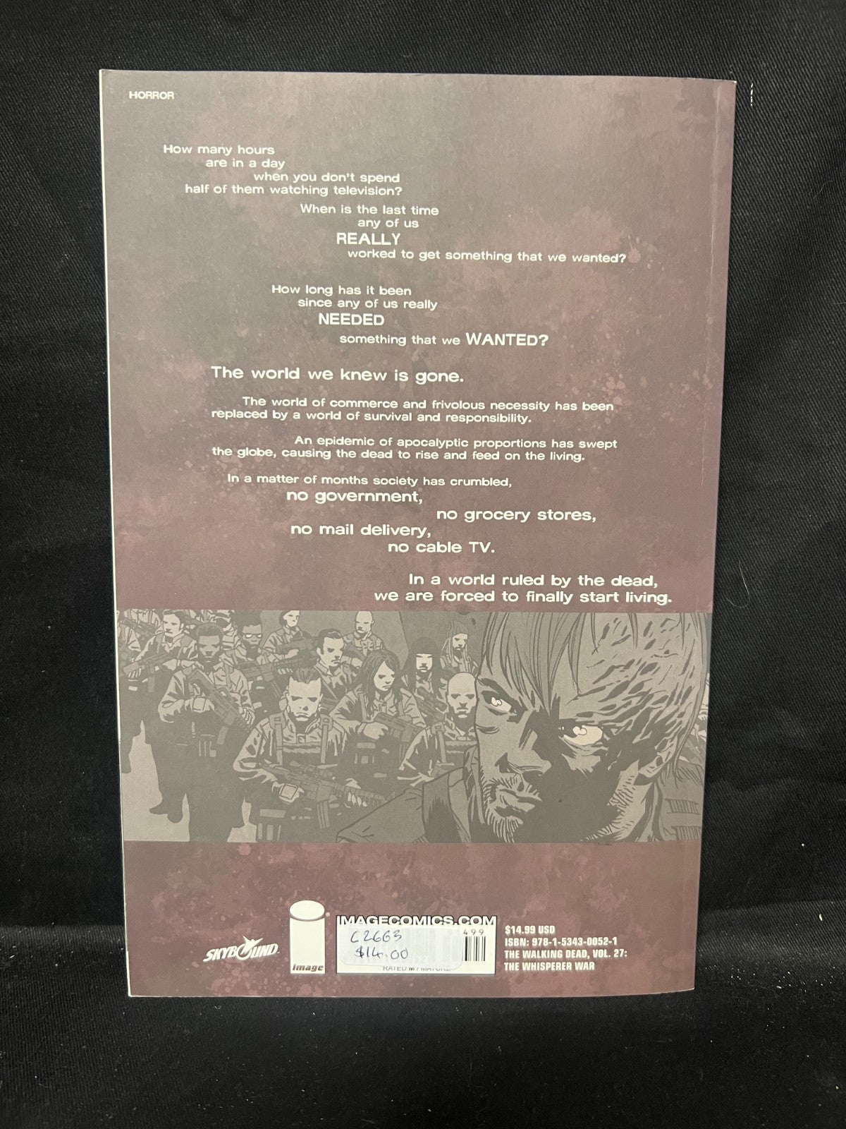 Robert Kirkman The Walking Dead Volume 27: The Whisperer War (Paperback)