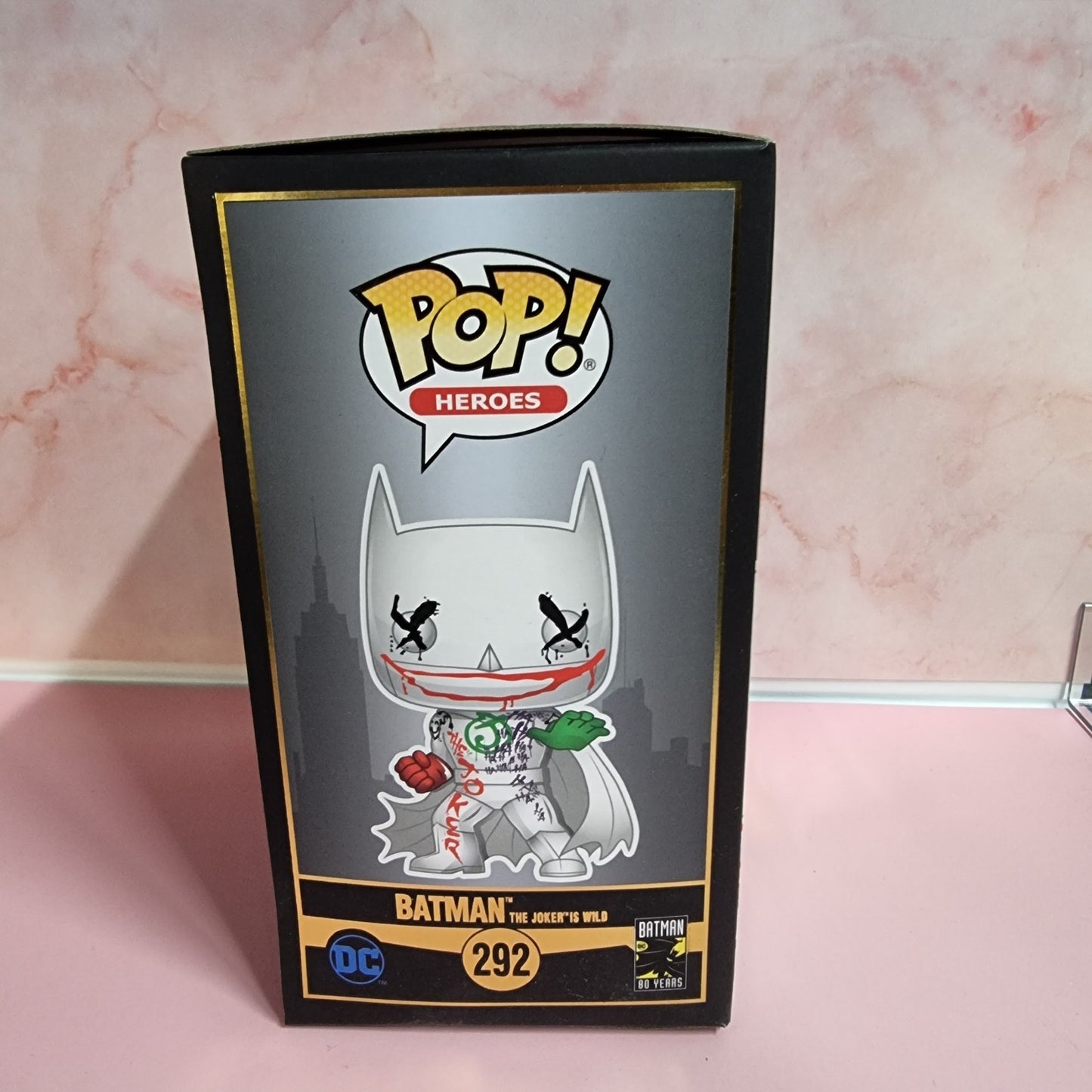 Funko Pop 43970 Heroes: Batman # 292 The Joker is Wild Vinyl Figure
