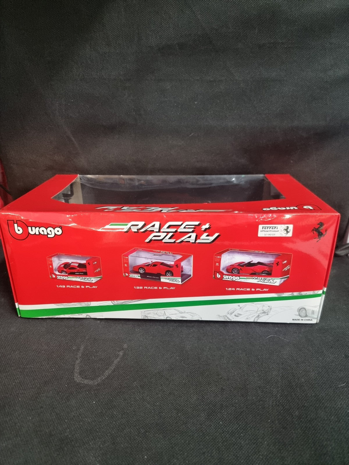 Burago Ferrari 296 GTB Red 1/18 18-16018RD