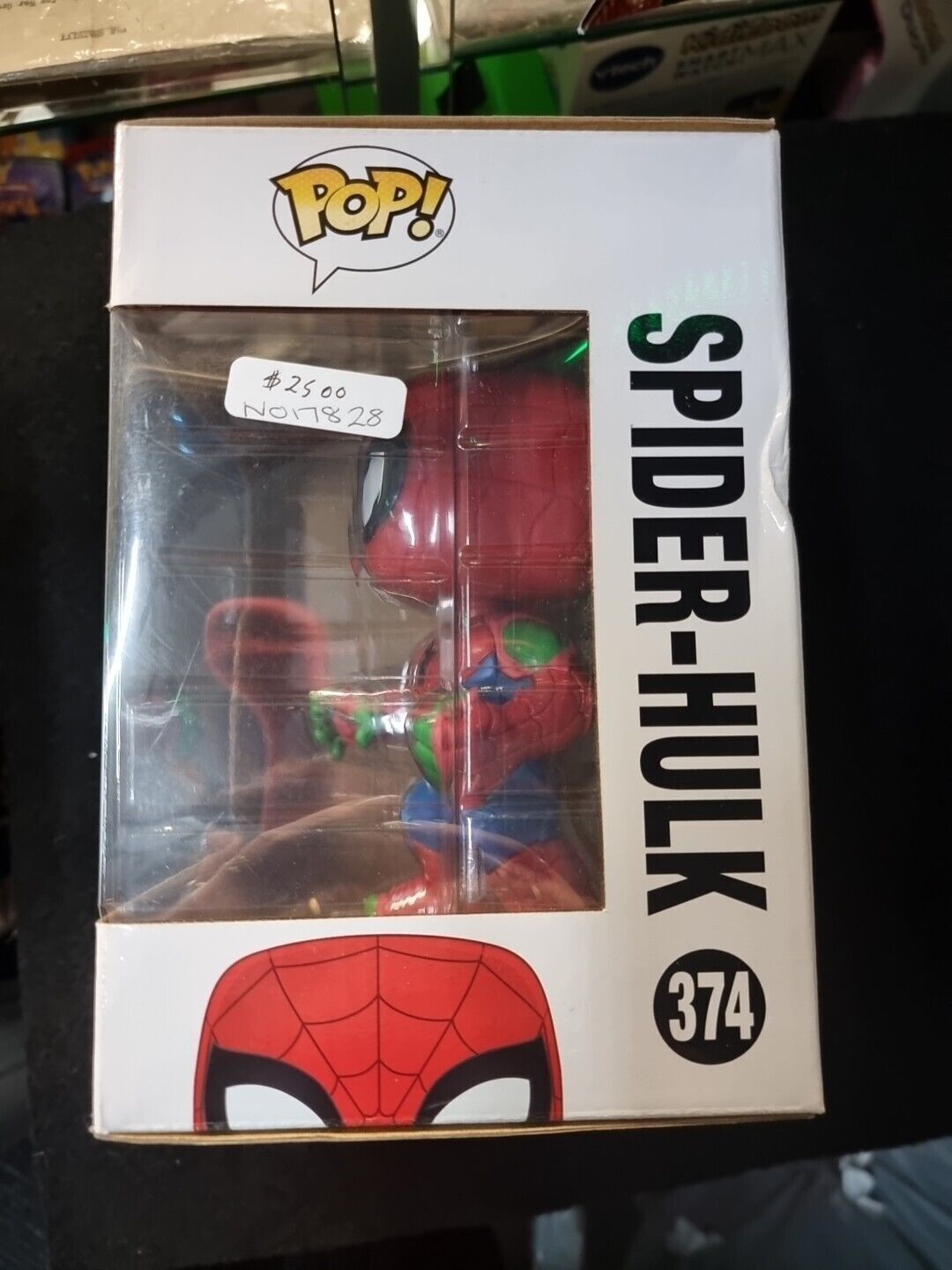 Funko Pop! Marvel Spider-Hulk #374 6 Inch Vinyl Bobble-Head Special Edition