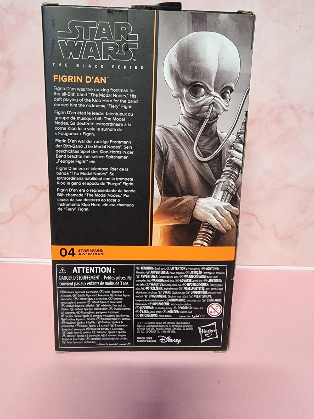 Star Wars Black Series FIGRIN D'AN 6" Action Figure Modal Nodes Cantina Band