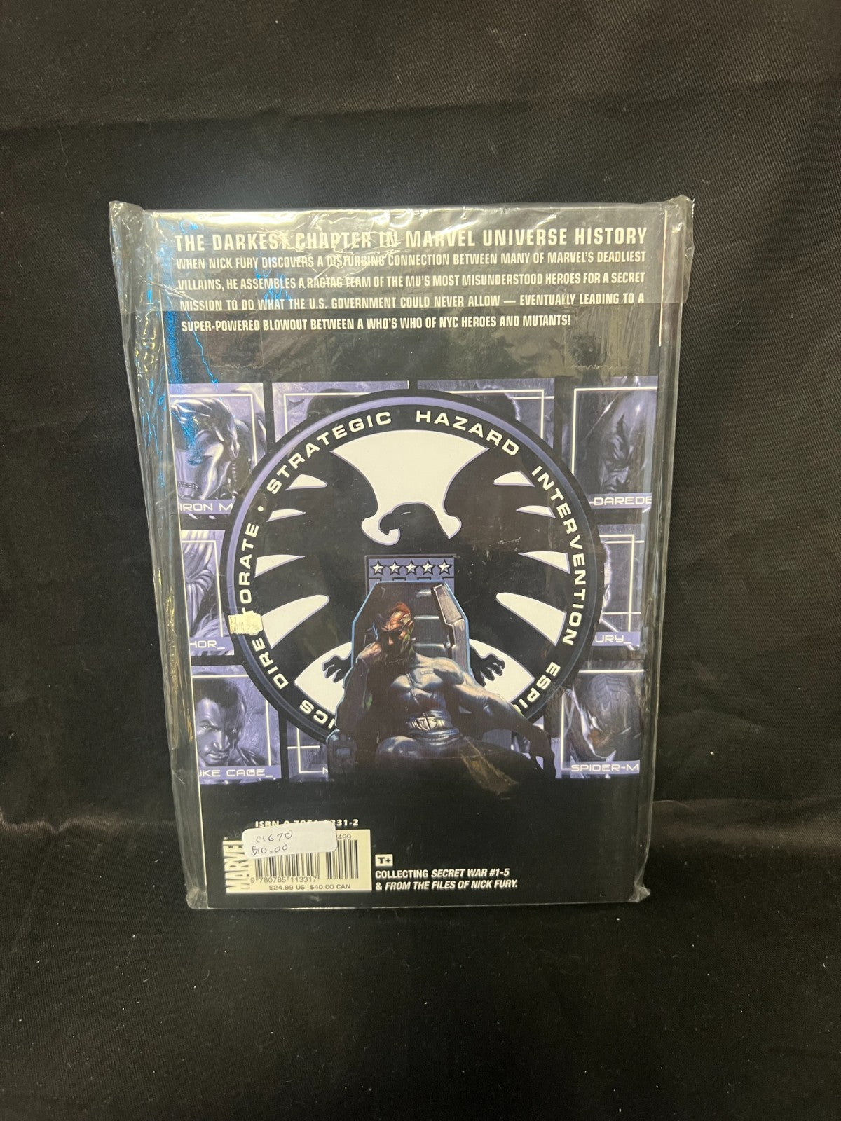 Marvel Secret War (TPB, First Printing, 2006) Brian Michael Bendis & Dell'Otto
