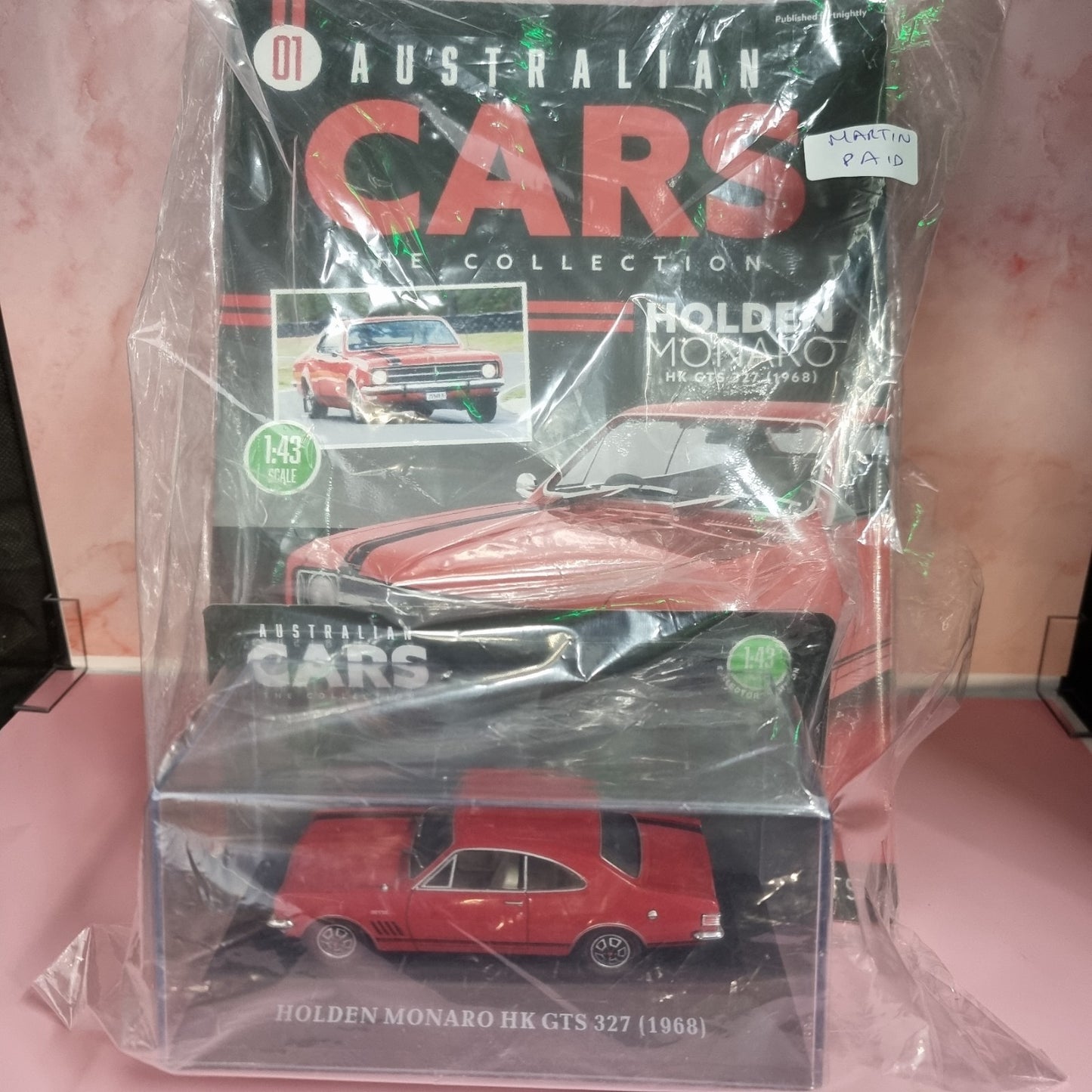 1/43 1968 Holden Monaro HK GTS 327 Australian Cars The Collection Issue