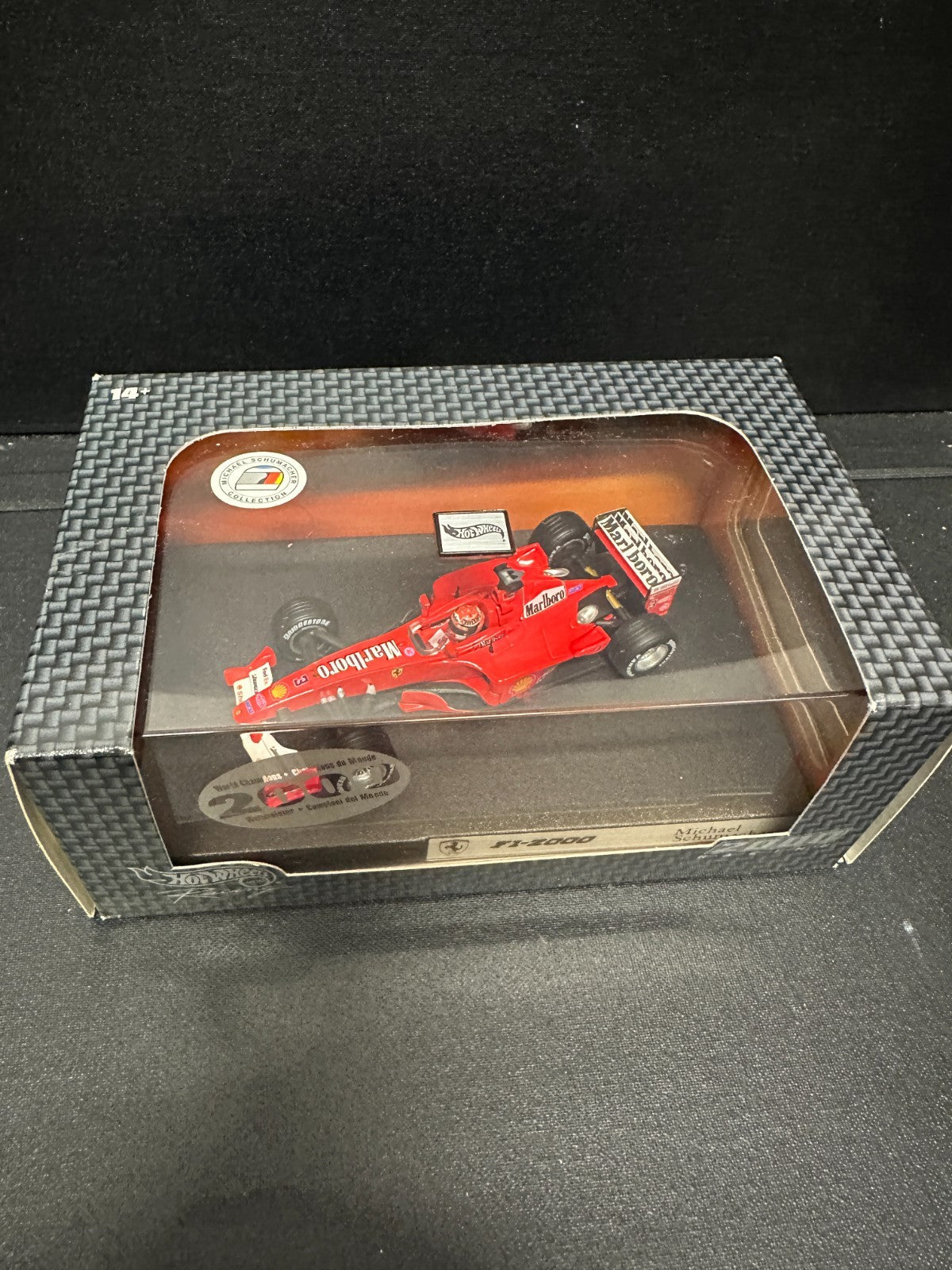 Hot Wheels Racing Michael Schumacher Ferrari F1-2000 1:43 Scale 26748
