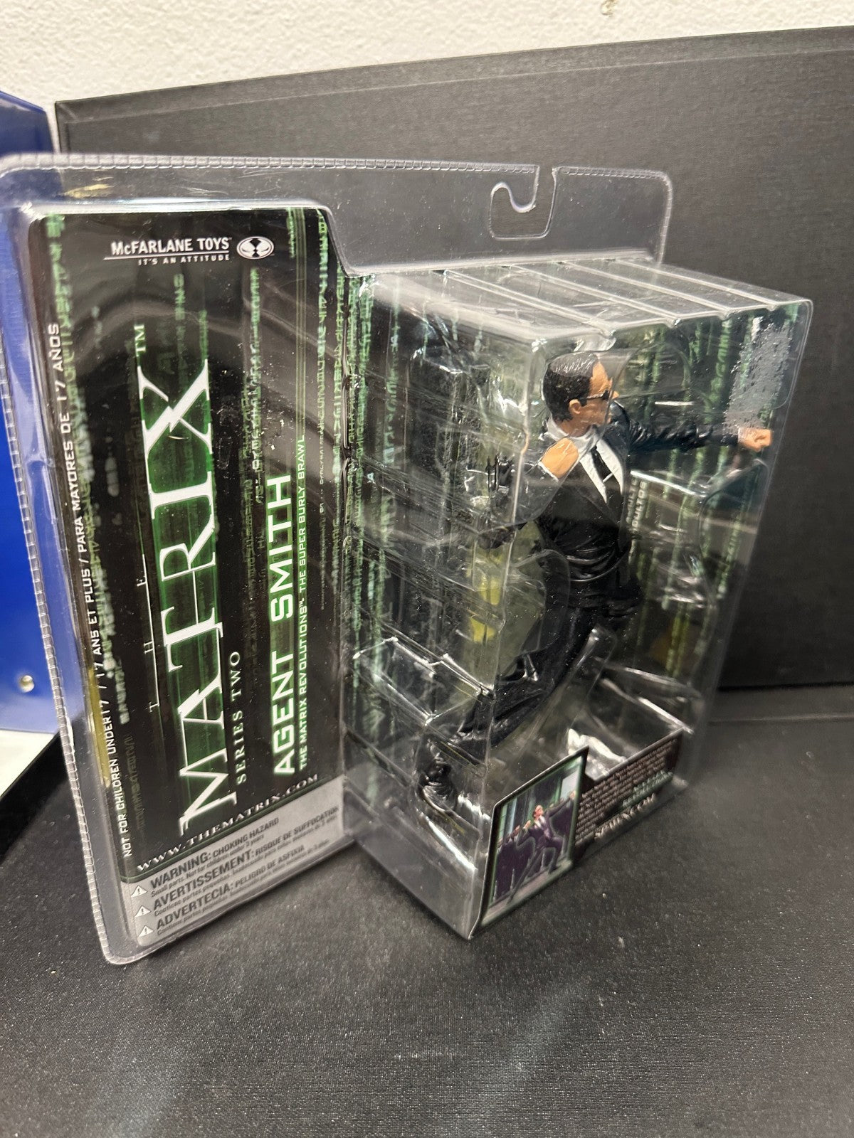 McFarlane Toys Agent Smith Figure: The Matrix Series Two.