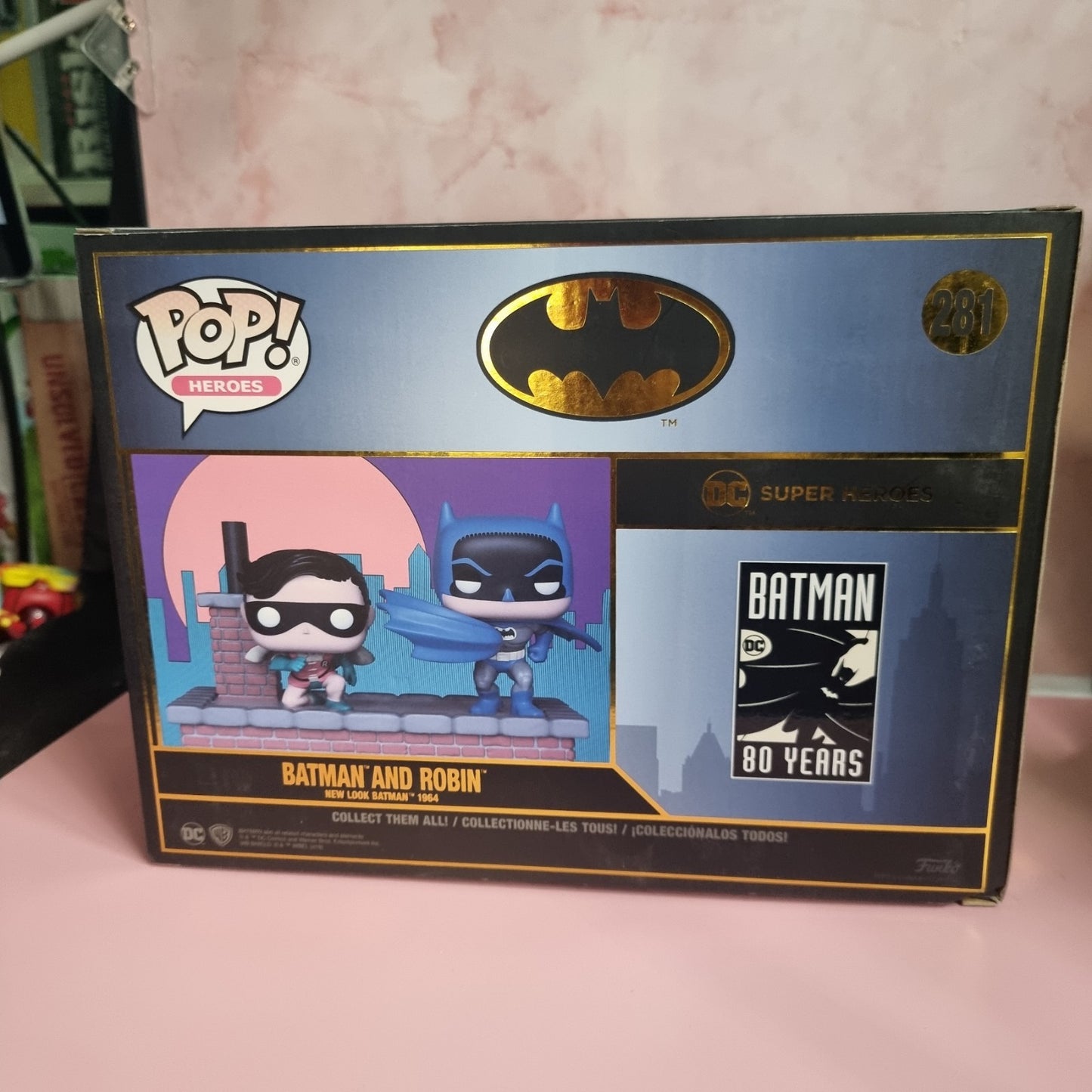 Funko Pop! Moments: DC Universe - Batman and Robin (New Look Batman 1964) #281