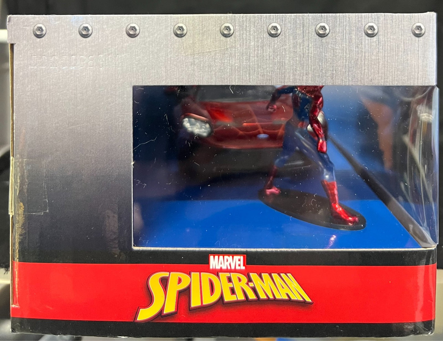 Spider-Man Miles Morales 2017 Ford GT 1:24 Vehicle & Figure Jada Marvel