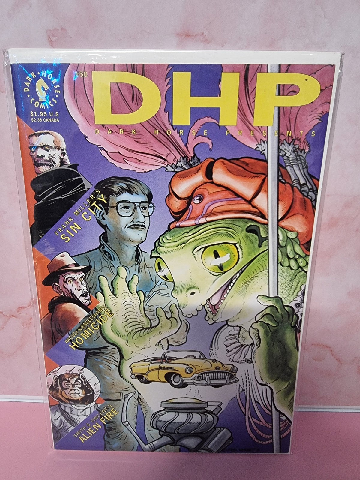 Dark Horse Presents 58 Sin City Frank Miller Jo Duffy Alien Fire Creep DHP