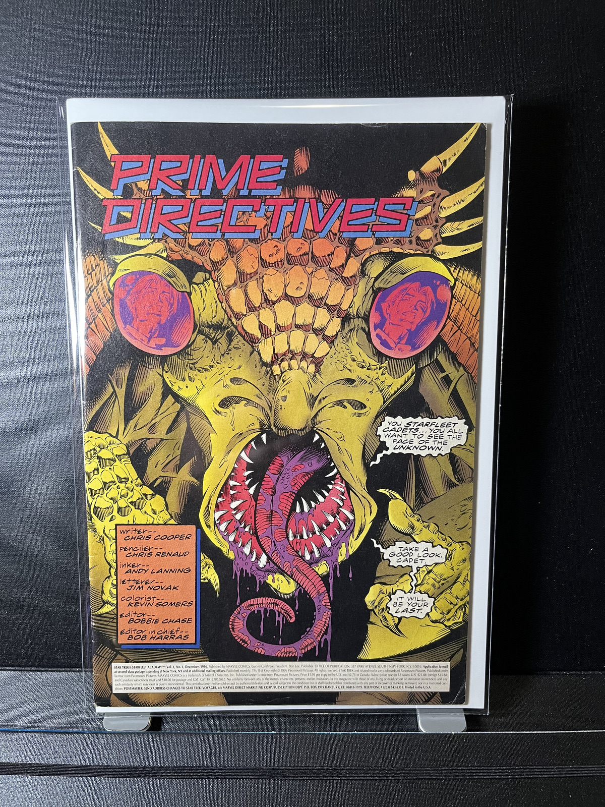 Star Trek: Starfleet Academy #1 1996 Marvel Comics No Cover
