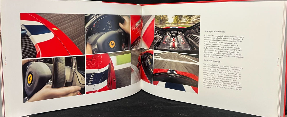 GENUINE Ferrari 458 SPECIALE Brochure Hardback Book