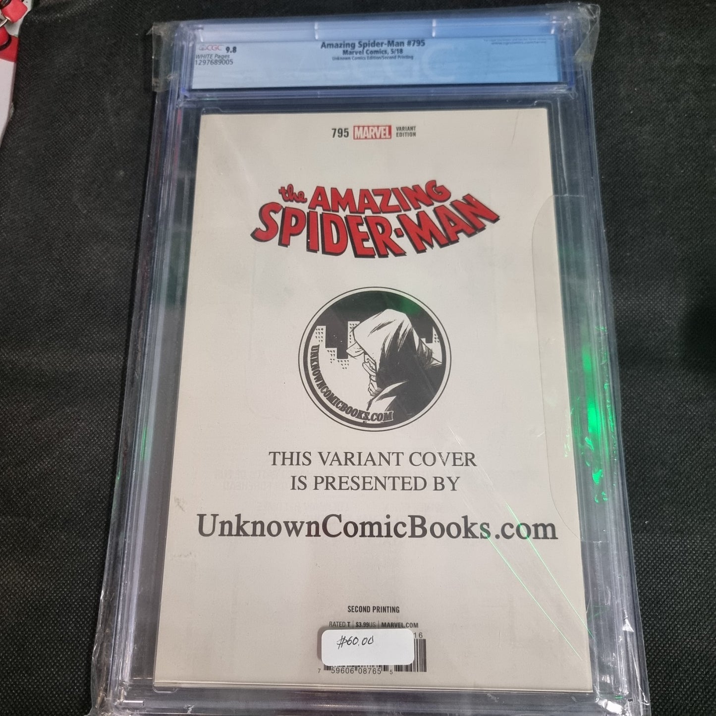 Amazing Spider-Man #795 5/18 ~ CGC 9.8 ~ Virgin/Variant Cover
