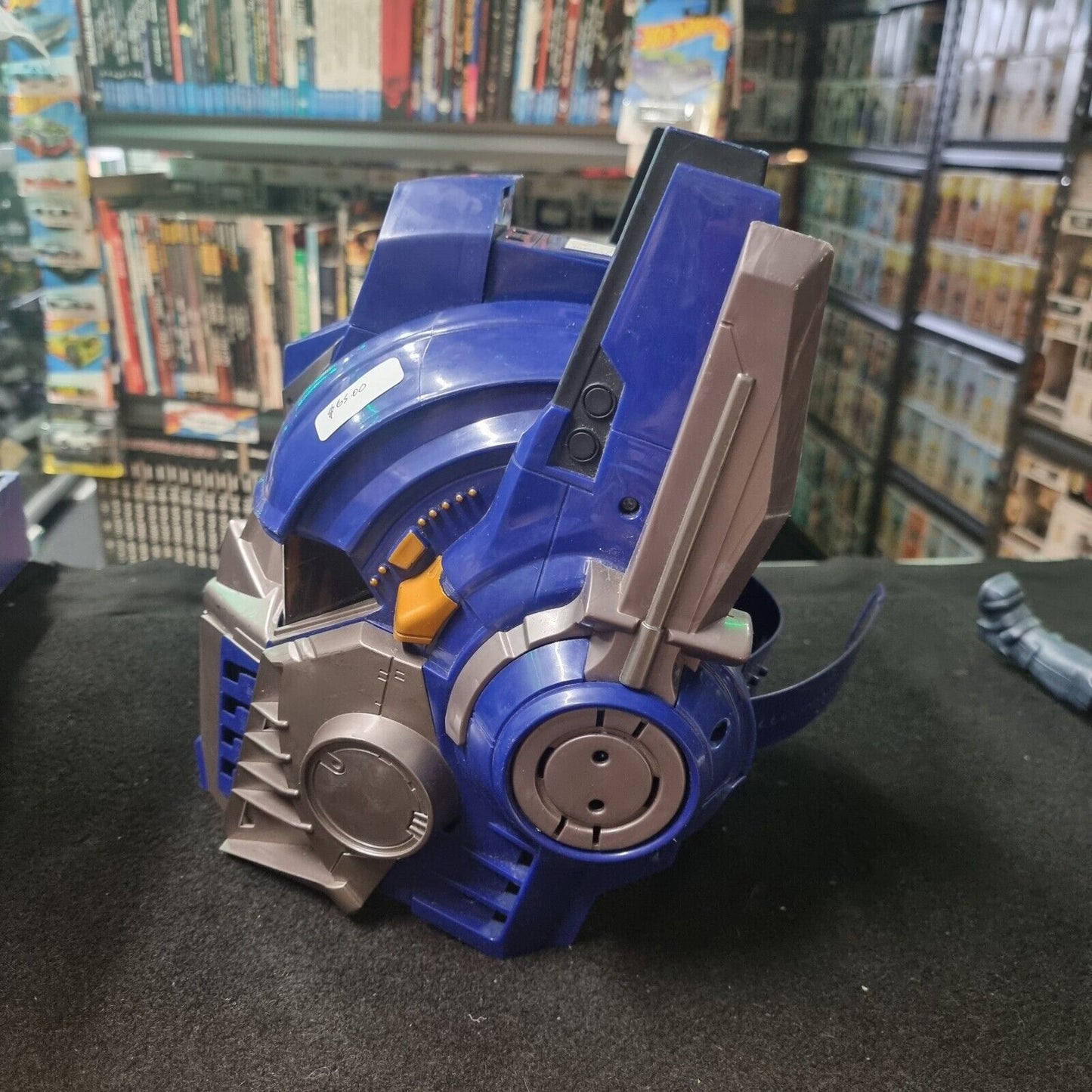 2006 HASBRO TRANSFORMERS OPTIMUS PRIME TALKING HELMET MASK