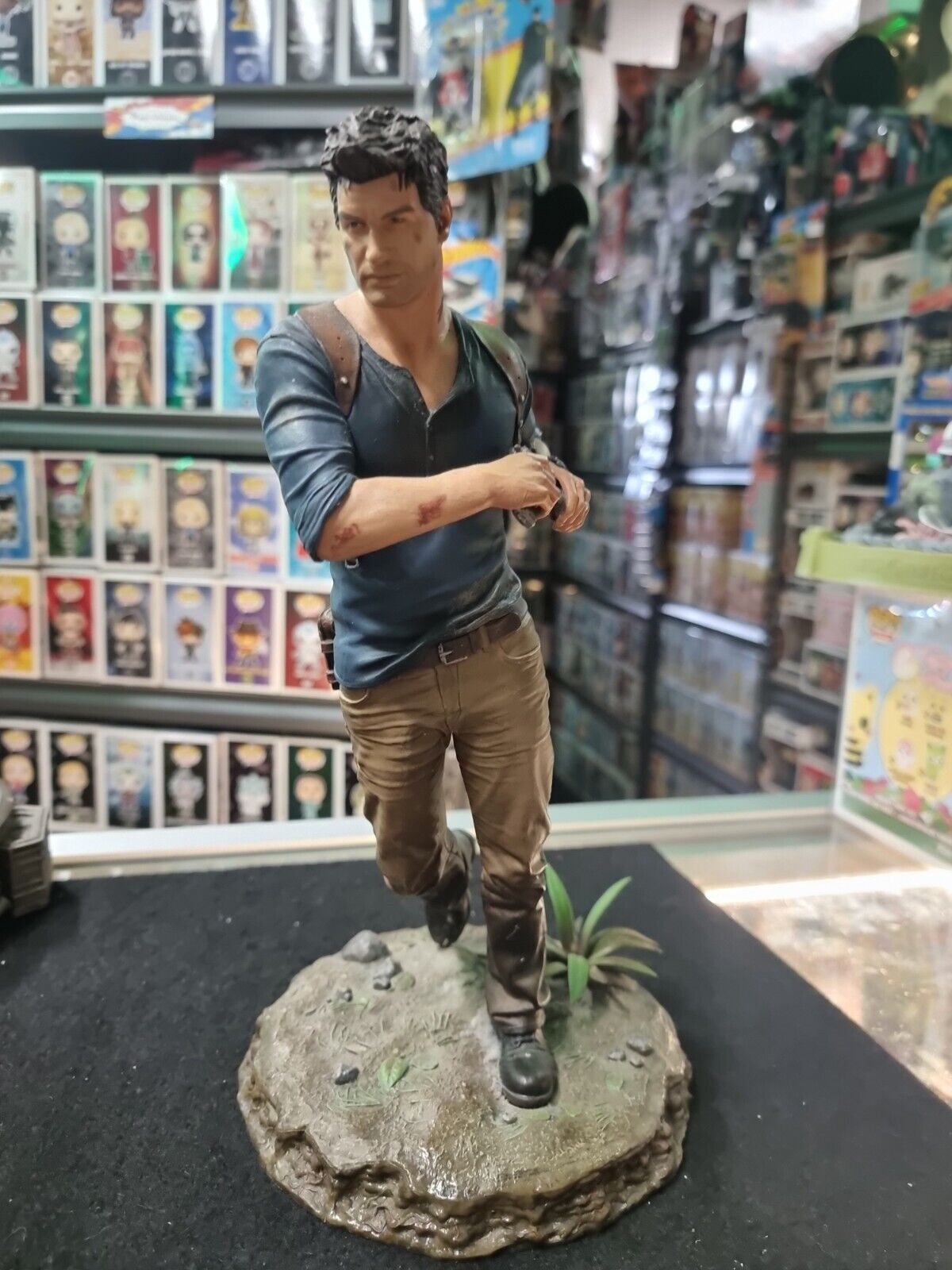 PS4 Uncharted 4 Libertalia Collector's Edition Nathan Drake Statue Figure ONLY