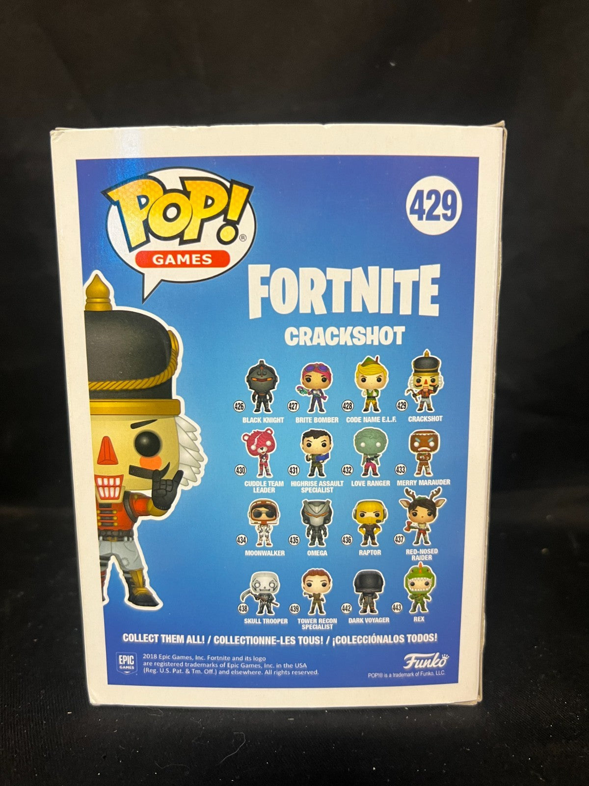FUNKO POP VINYL GAMES FORTNITE #429 CRACKSHOT