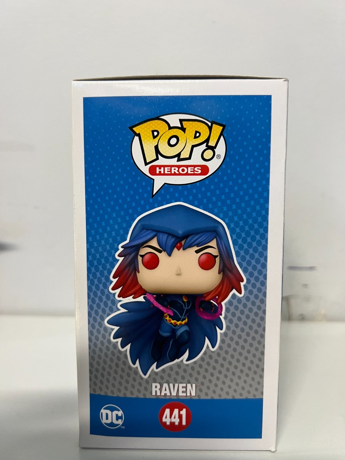 FUNKO POP HEROES DC Comics JUSTICE LEAGUE Raven 441 Winter Convention
