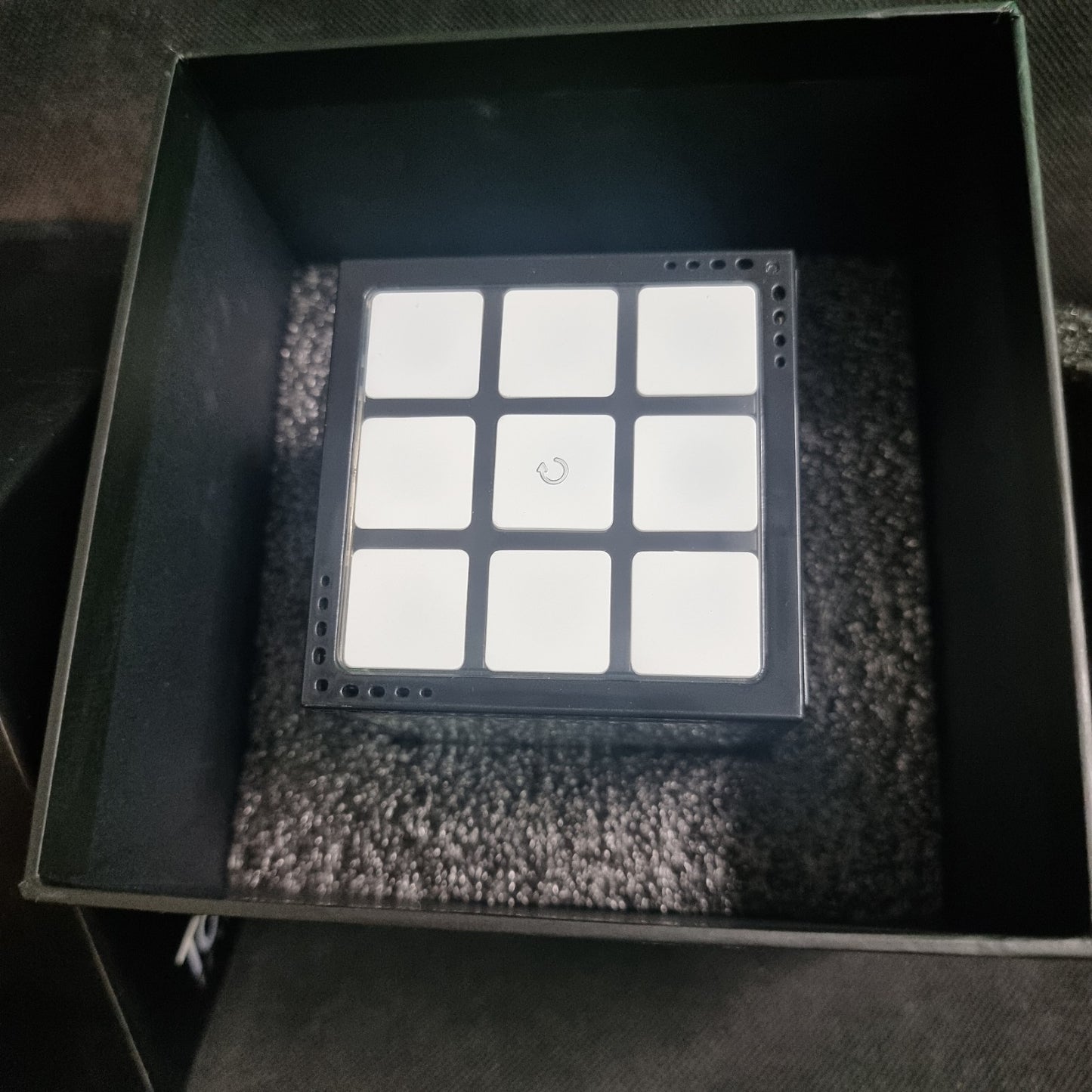 Rubik's TouchCube Interactive Touch Lights Sound Puzzle Open Box Good Condition.