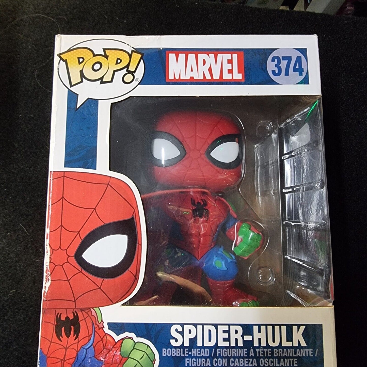 Funko Pop! Marvel Spider-Hulk #374 6 Inch Vinyl Bobble-Head Special Edition