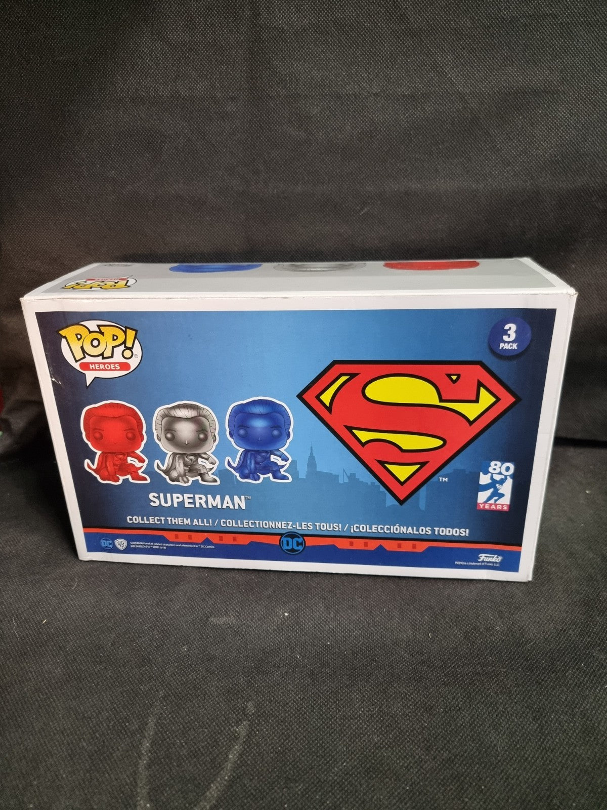 Funko Pop! Heroes Superman 3-Pack Nycc Exclusive