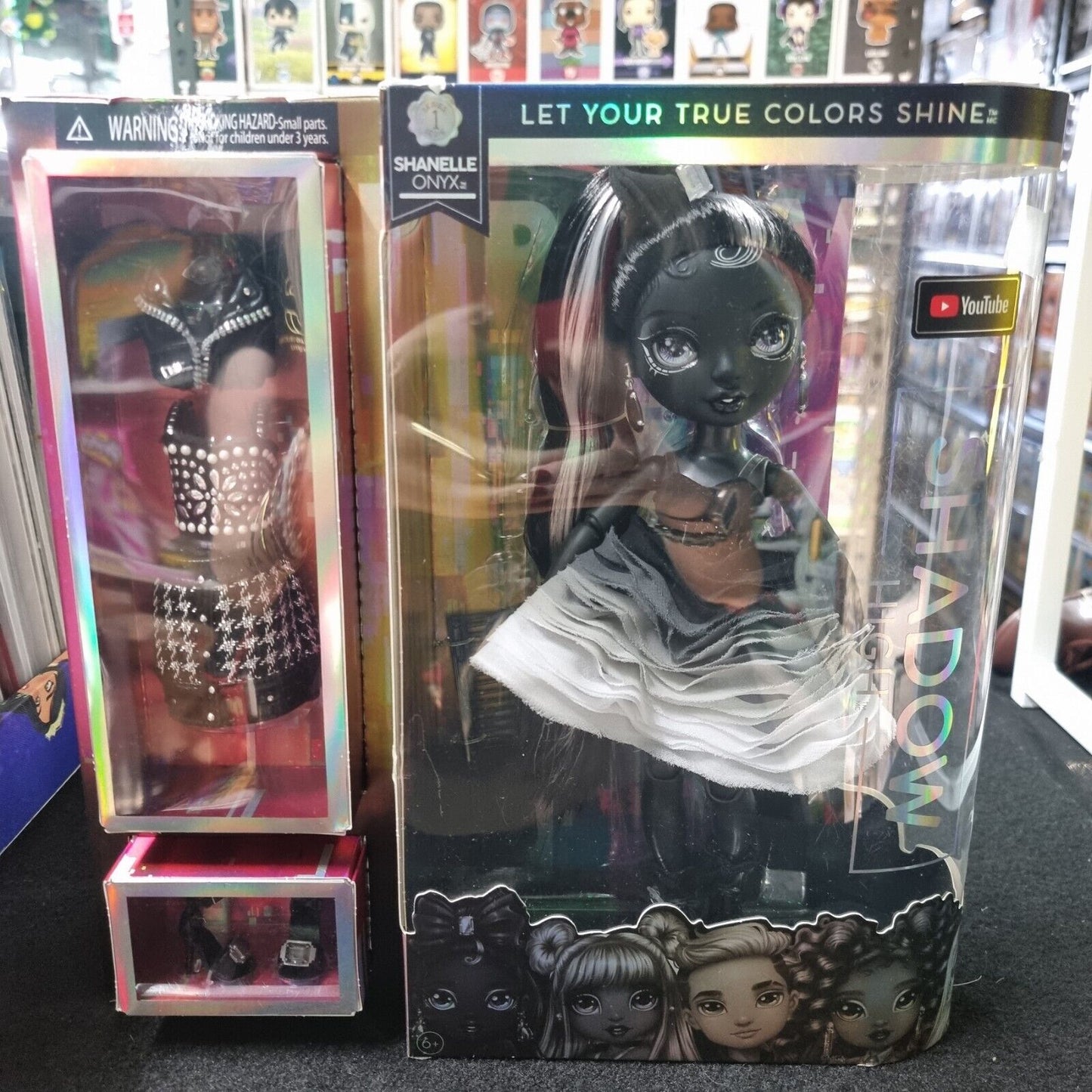 Shadow High Shanelle Onyx 12 Inch Fashion Doll with Accessories Rainbow Rivals