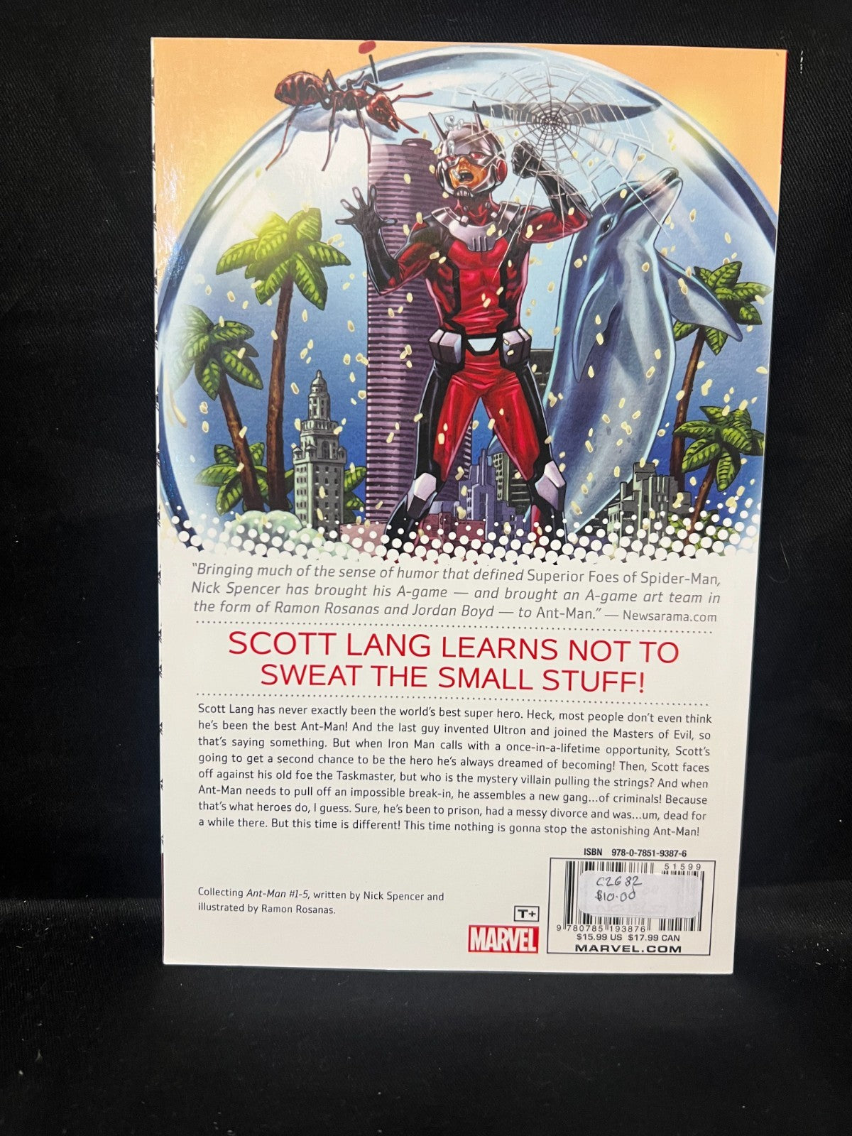 Ant-man Volume 1: Second-chance Man by Nick Spencer Paperback Book