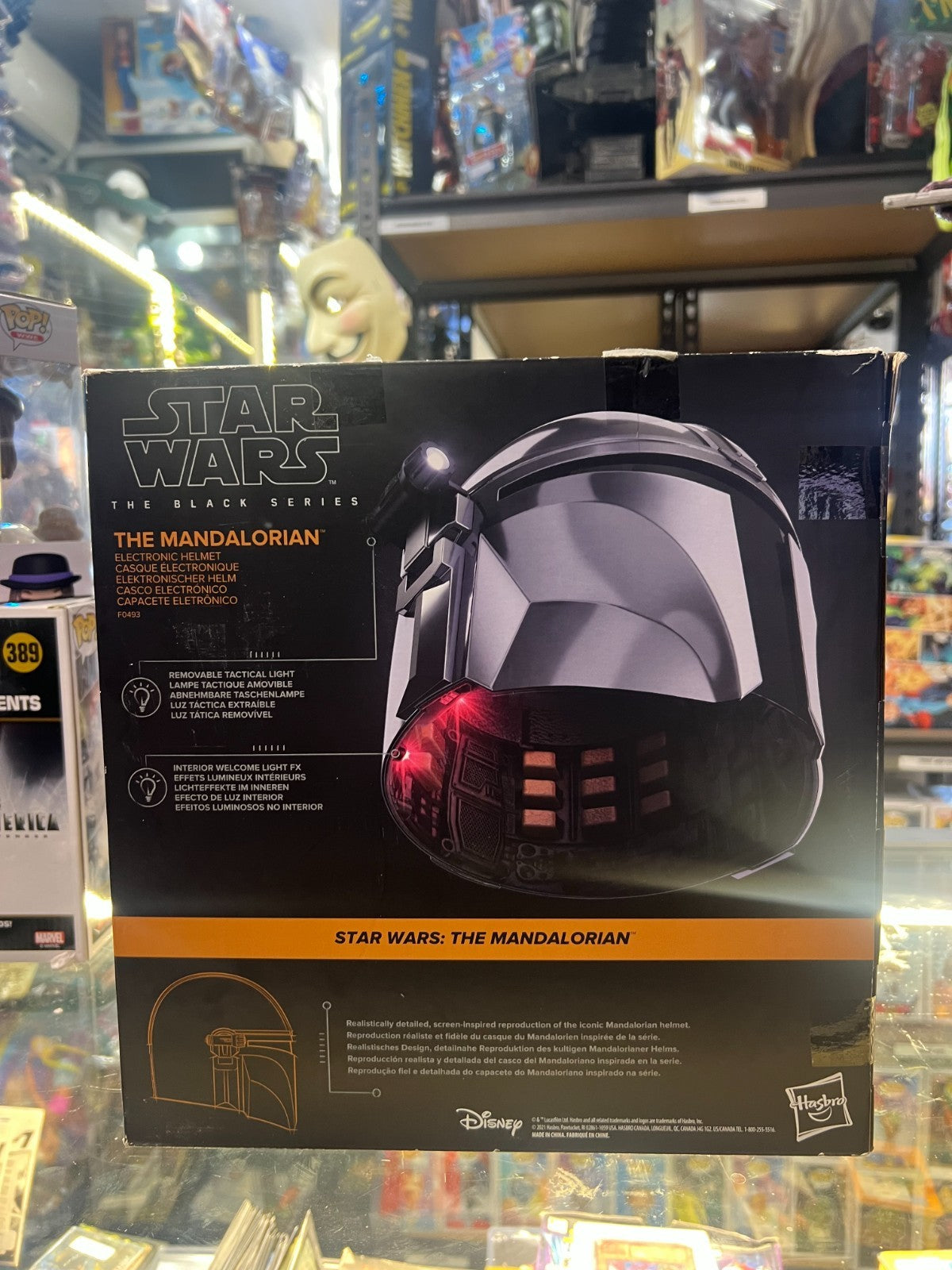STAR WARS - The Black Series - Mandalorian Premium Roleplay Helmet - BNIB