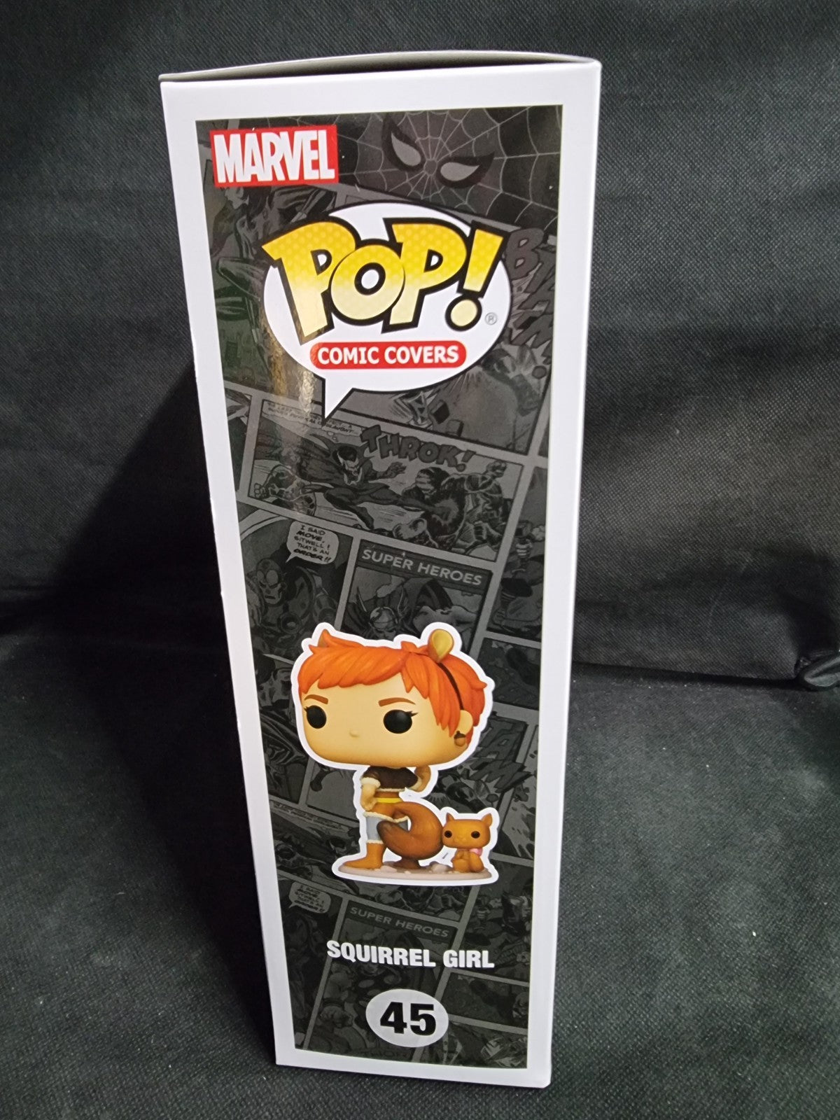 Funko Pop! Comic Cover Marvel Squirrel Girl Vinyl Figure Collectible # 45
