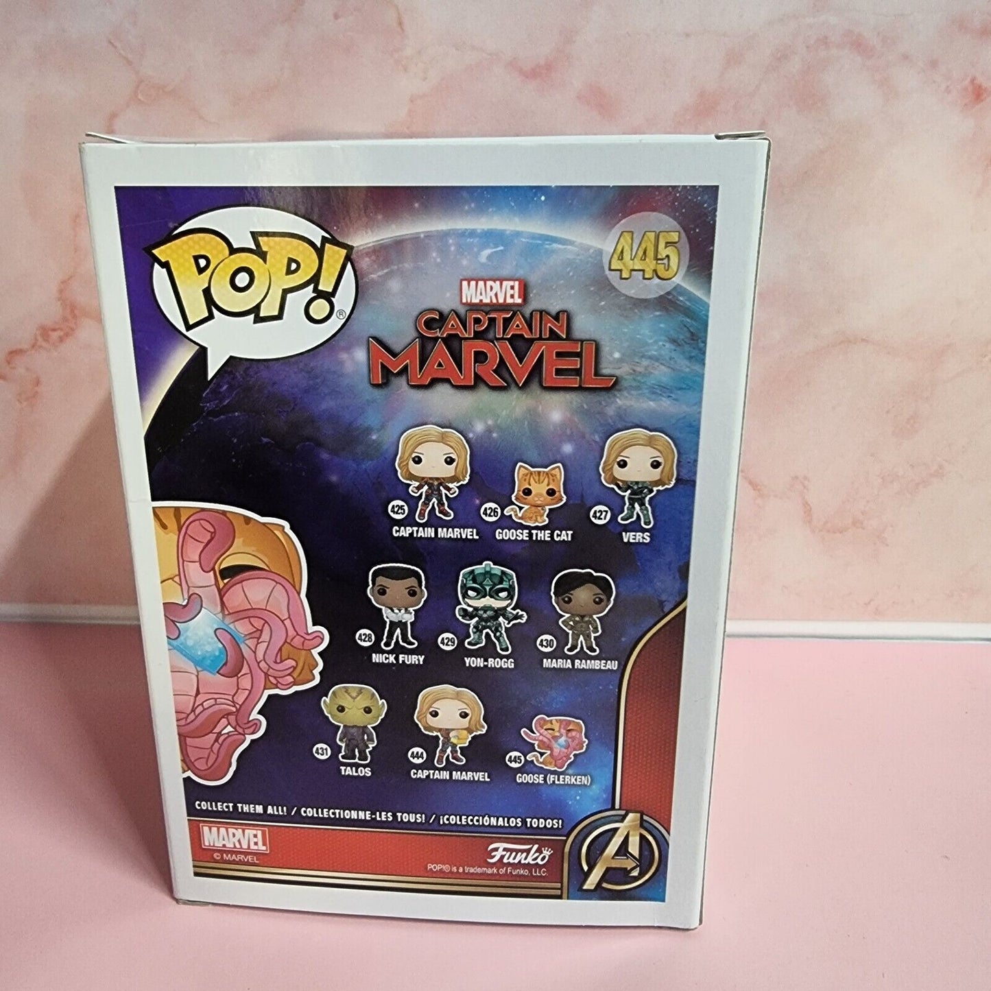 Funko - POP Marvel: CM - Goose the Cat (Flerken) #445