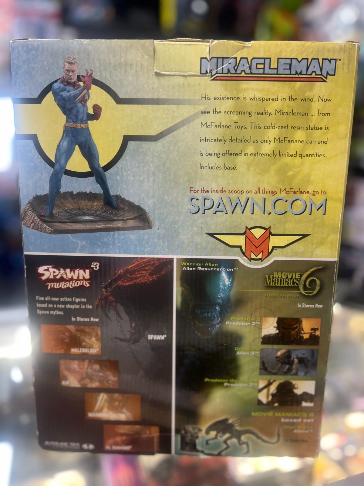 Miracle Man figure Ltd. Edition 13" Statue Bowen Designs McFarlane 2003