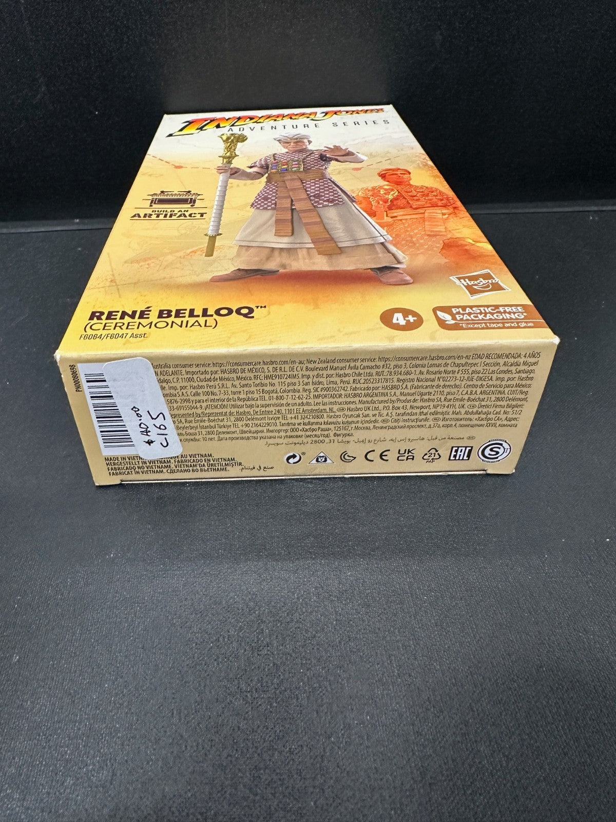 Hasbro Indiana Jones Adventure Series Rene Belloq Raiders Of The Lost Ark