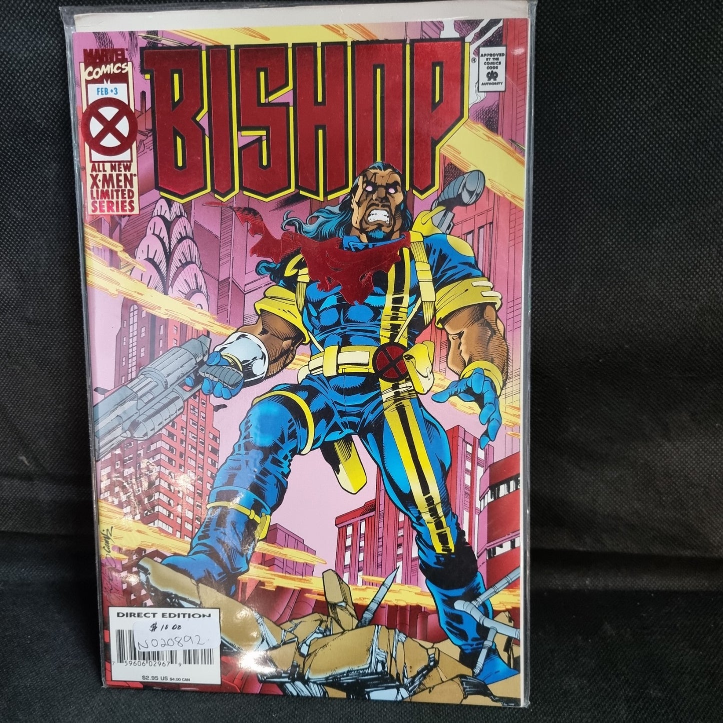 Bishop #3 of 4 (1994 Series) Marvel Comic