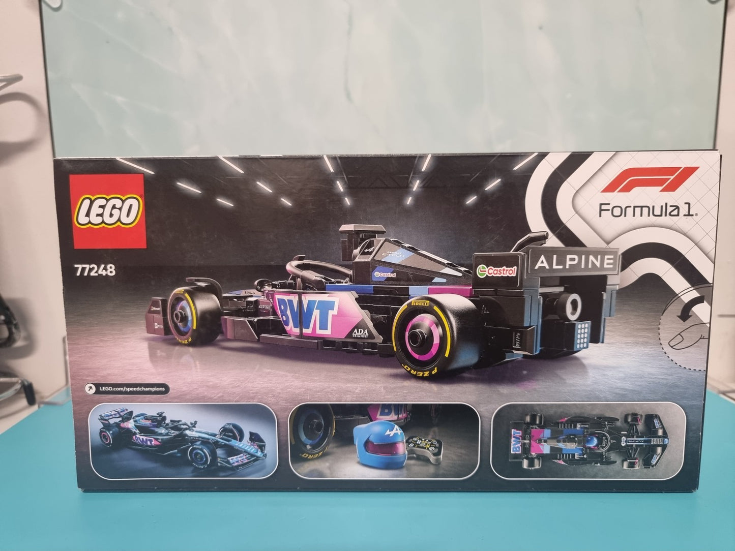 LEGO Speed Champions BWT Alpine F1 Team A524 Race Car (77248)