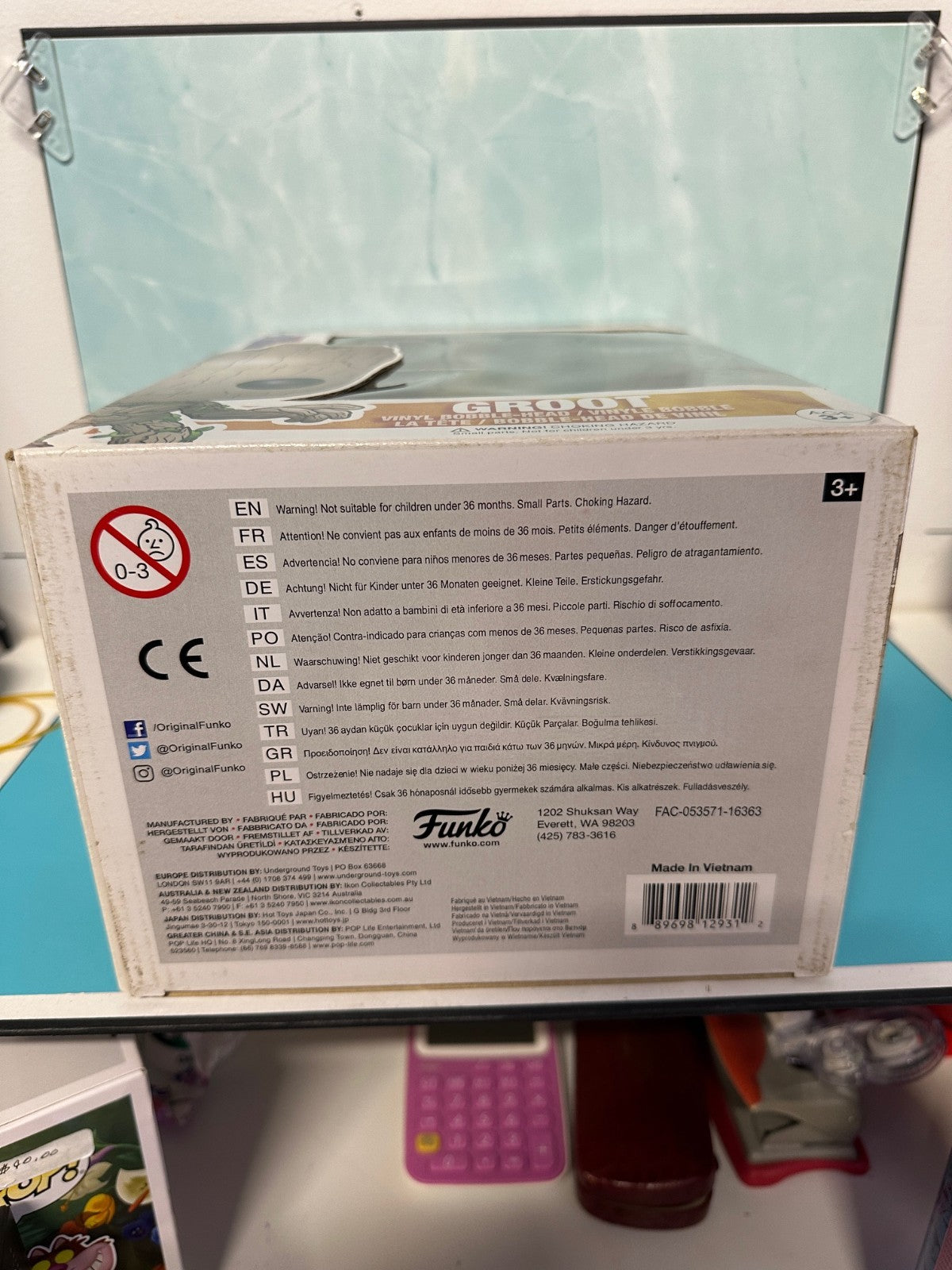 Funko POP! Marvel Guardians of the Galaxy Vol.2 Groot 10" #202