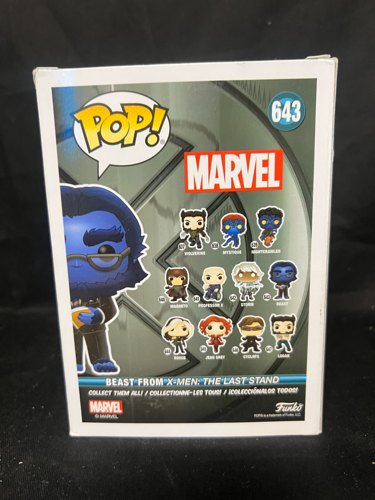 Beast X-Men Marvel Funko Pop! Vinyl #643