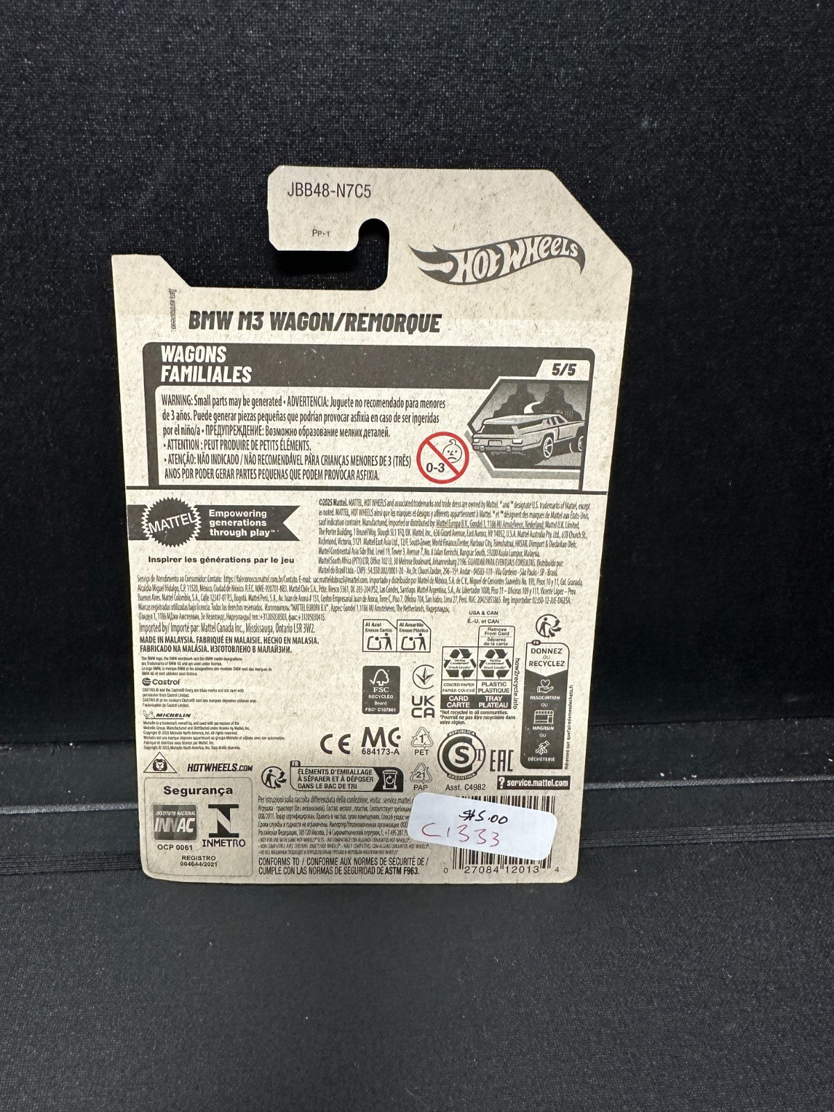 Hot Wheels BMW M3 WAGON #245/250 Wagons #5/5