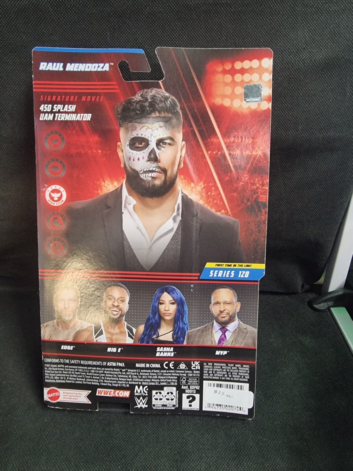 WWE Wrestling Series 128 Raul Mendoza Action Figure
