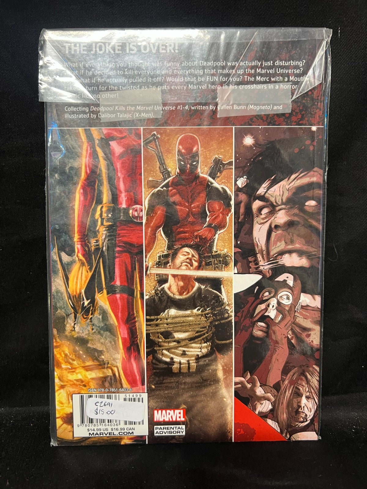 DEADPOOL KILLS THE MARVEL UNIVERSE - MARVEL 2016 - GRAPHIC NOVEL