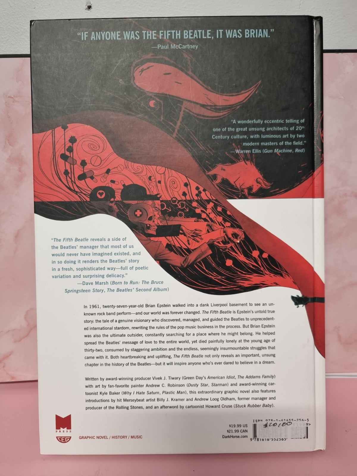 THE FIFTH BEATLE: THE BRIAN EPSTEIN STORY BY VIVEK J. TIWARY ~2013 GRAPHIC NOVEL