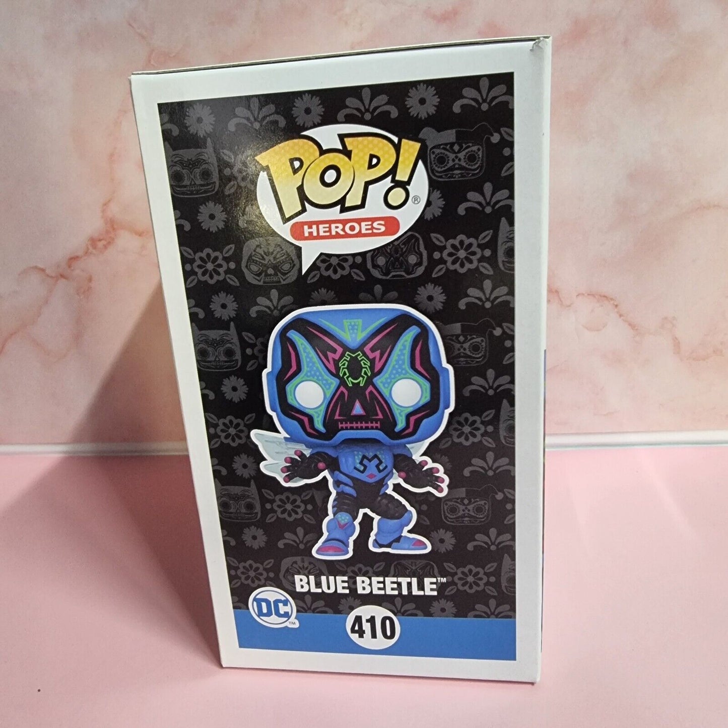 Funko Pop Vinyl Heroes DC Super Heroes Blue Beetle #410 Special Edition