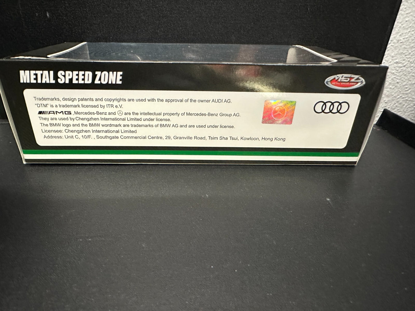 Metal Speed Zone MSZ 3 Pack Audi RS , Mercede AMG, BMW M6 Scale Diecast Cars