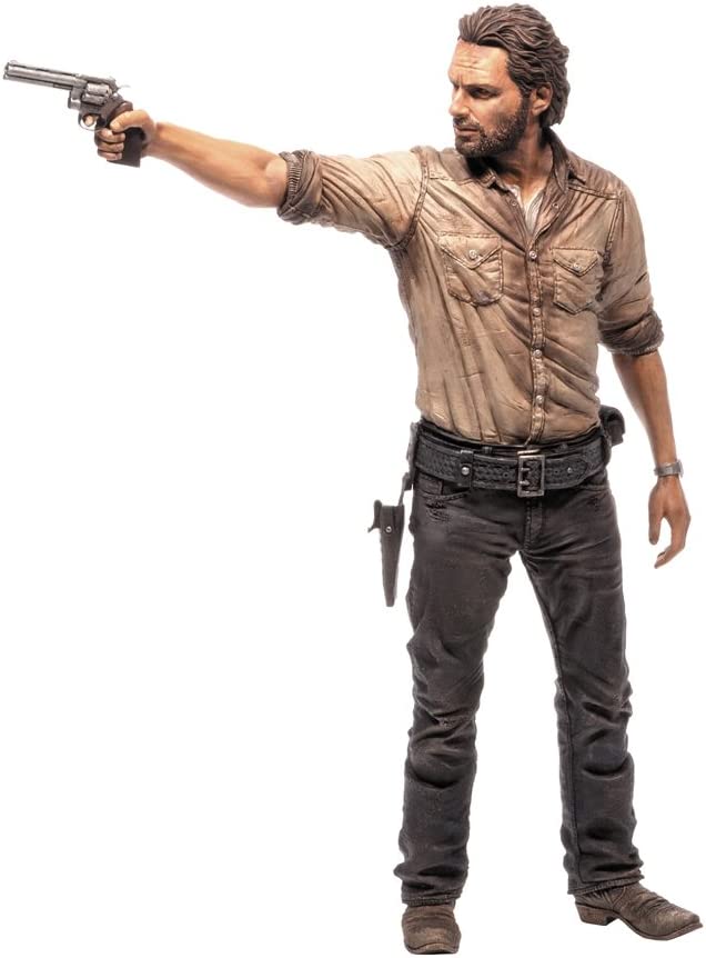 McFarlane Toys The Walking Dead TV 10" Rick Grimes Deluxe Figure - N06884