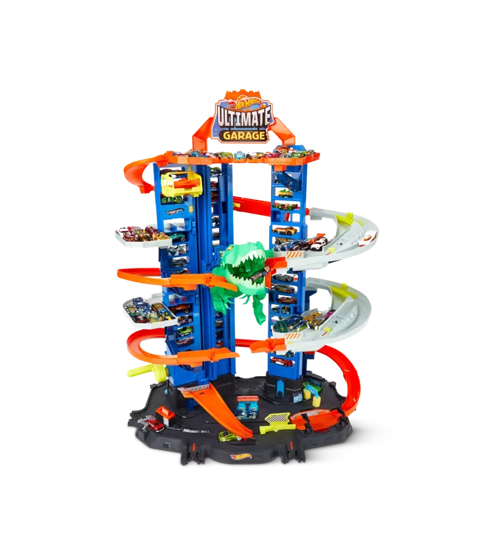 Hot Wheels City Robo T-Rex Ultimate Garage - N08970