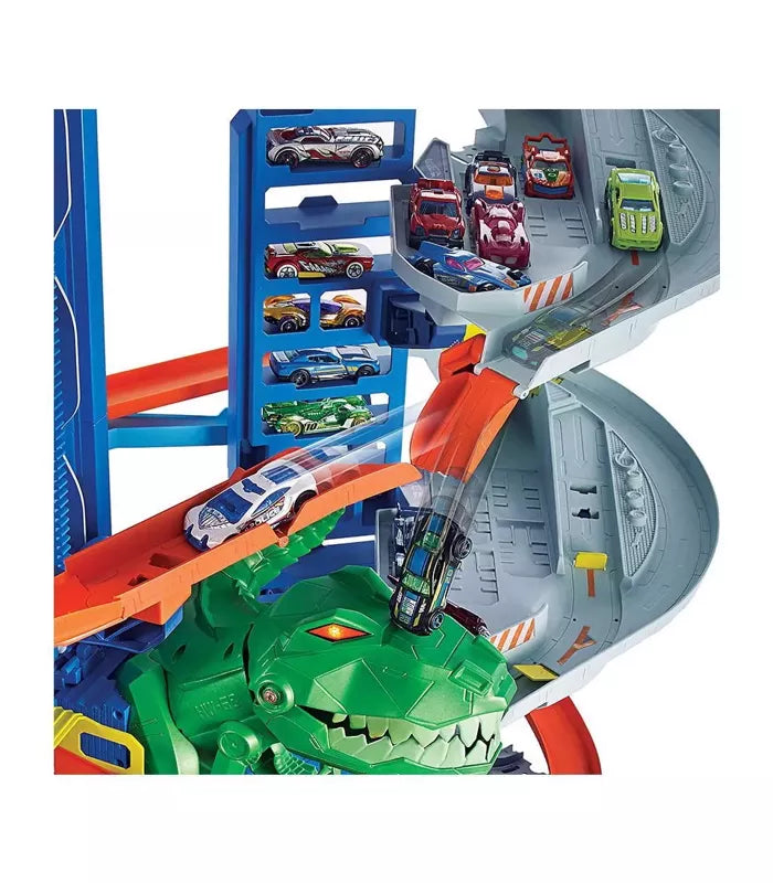 Hot Wheels City Robo T-Rex Ultimate Garage - N08970