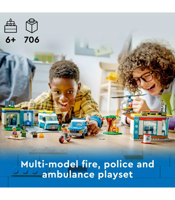 LEGO® City Emergency Vehicles HQ 60371 - N08962
