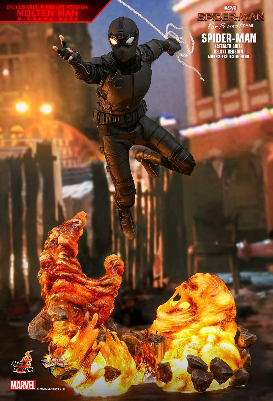 Hot Toys - MMS541 - Spider-Man: Far From Home - Spider-Man (Stealth Suit) (Deluxe Version)