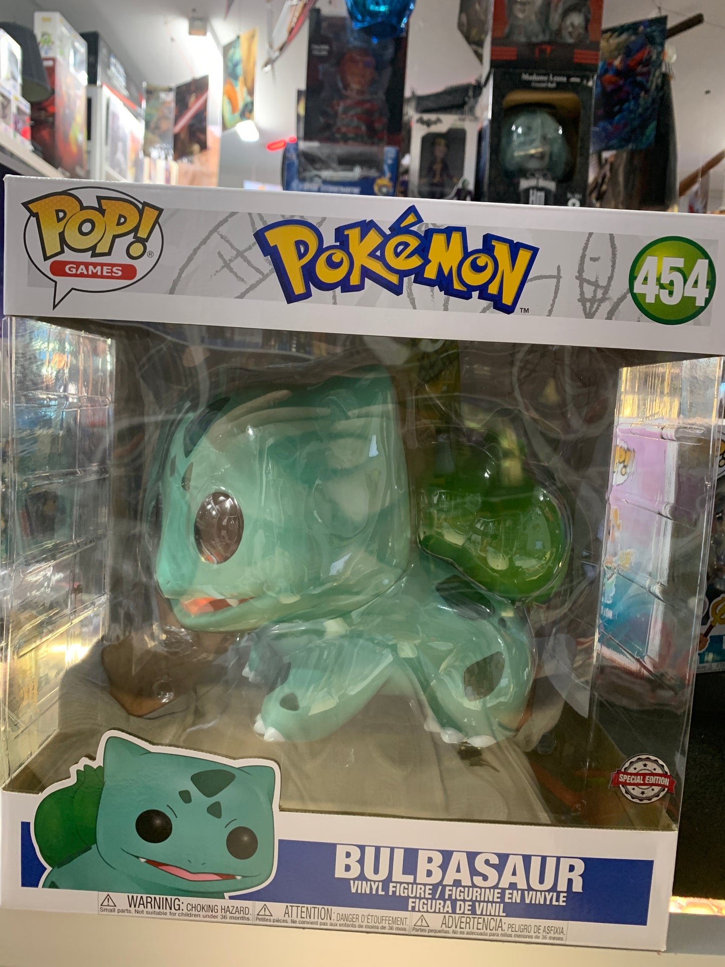 Pop funko game Bulbasaur 454 10 inch